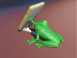青蛙手机架