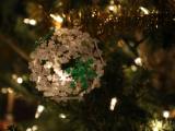 Snowflake Icosahedron Ornament