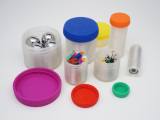 Customizable Container with Knurled Lid